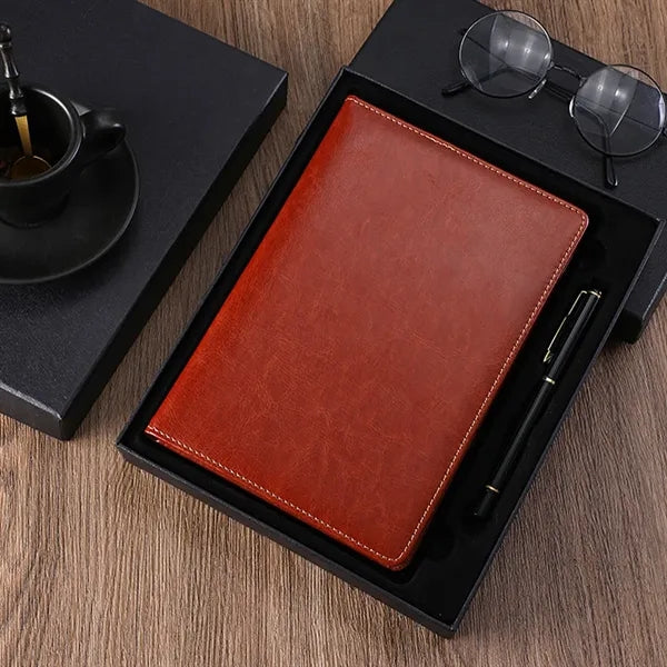 Business Planner PU Leather A5 Notebook