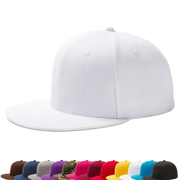 2024 Summer Flat Bill Trucker Cap Plastic Snapback Hats