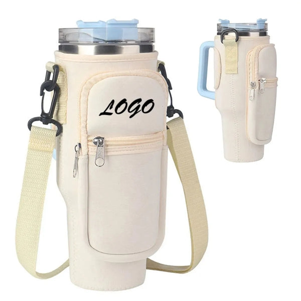 40oz Handle Phone & Bottle Neoprene Sleeve
