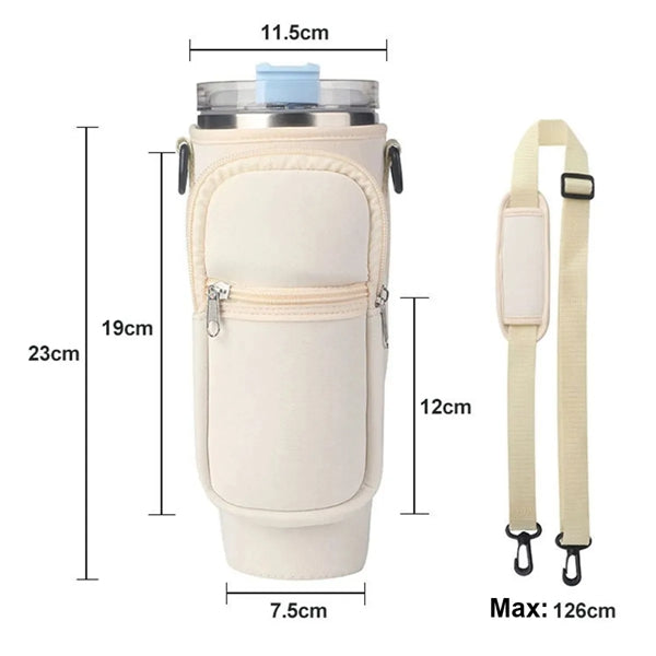 40oz Handle Phone & Bottle Neoprene Sleeve