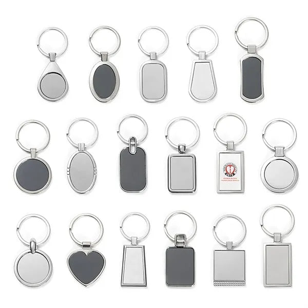 Key Ring Geometric Simple Metal Jewelry