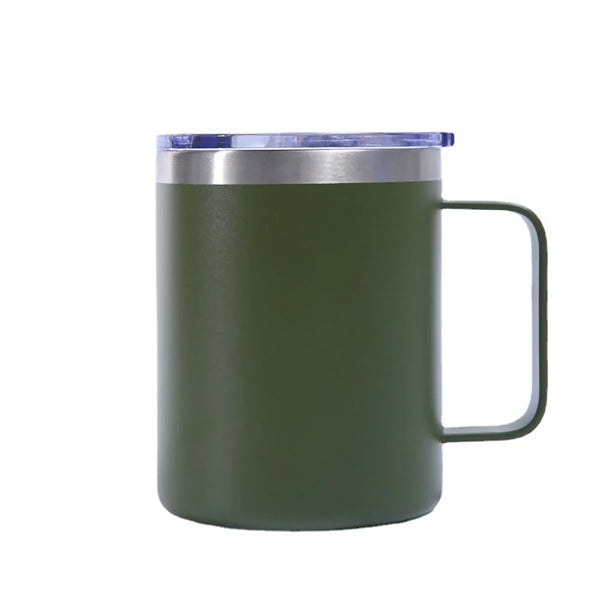 Double Layer Vacuum With Handle Thermos Cup
