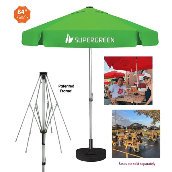 Vented Bistro Patio Umbrella - Commercial Quality