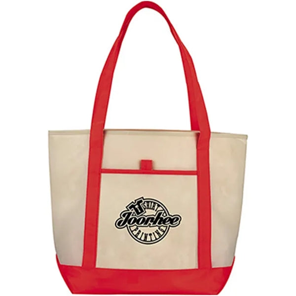 Lighthouse Non-Woven Boat Tote