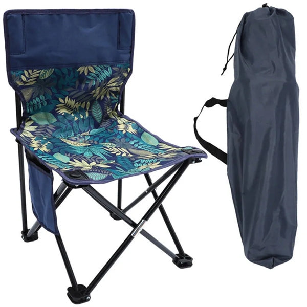Folding Camping Chair with Carrying Bag (300lbs Capacity)