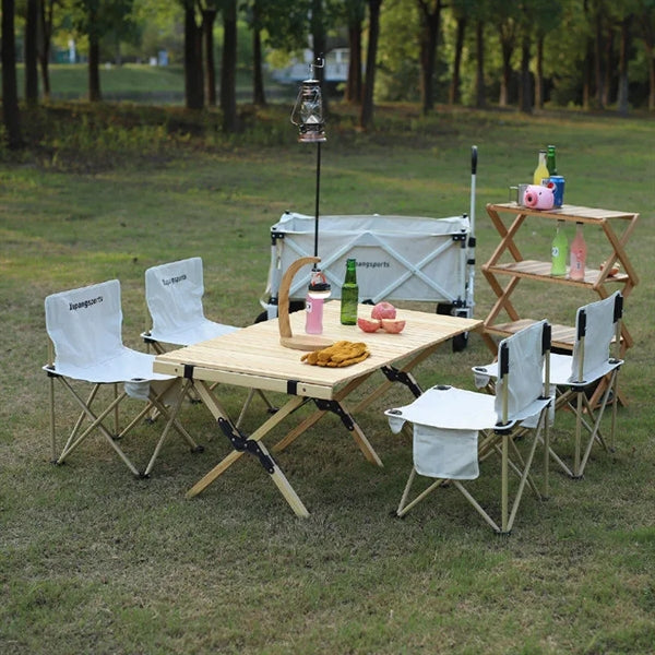 Folding Camping Chair with Carrying Bag (300lbs Capacity)