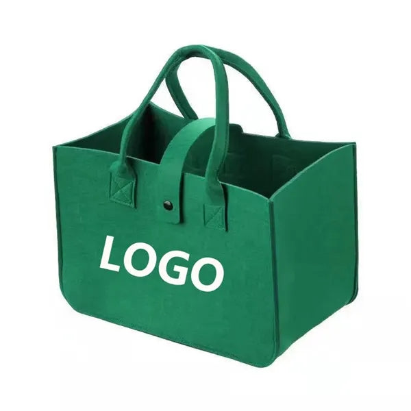 Felt Tote Bag with Handle