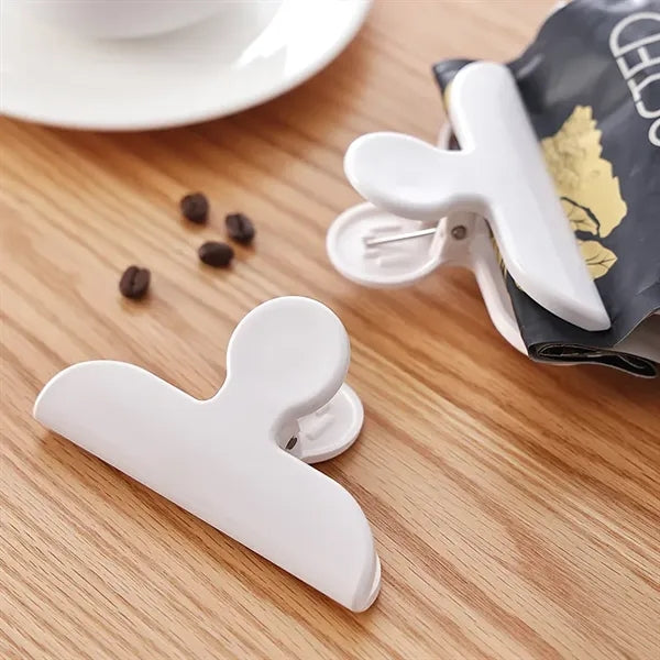 4 Pcs Plastic Food Packaging Clips Bag Clamp Great Set