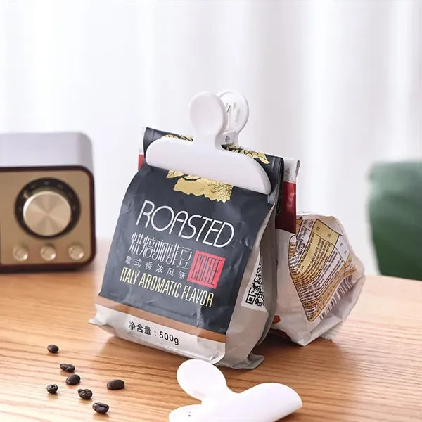 4 Pcs Plastic Food Packaging Clips Bag Clamp Great Set