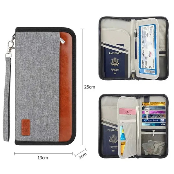 Family Travel Passport Wallet
