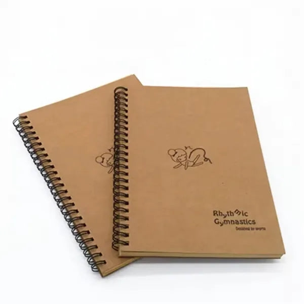 5" x 7" Kraft Sprial Notebook