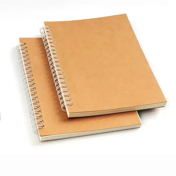 5" x 7" Kraft Sprial Notebook