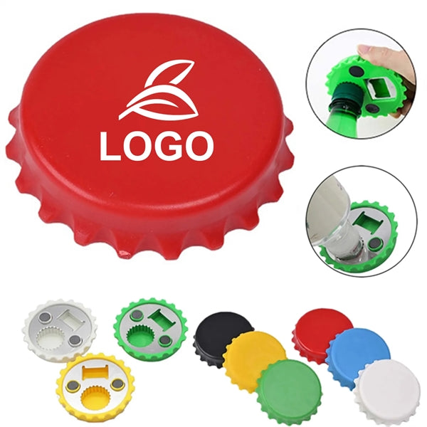 Magnetic Cap Shaped Bottle Opener