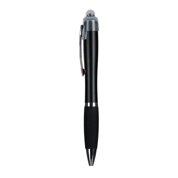Printed Light-Up Logo Stylus Twist Pen-Laser Engraved