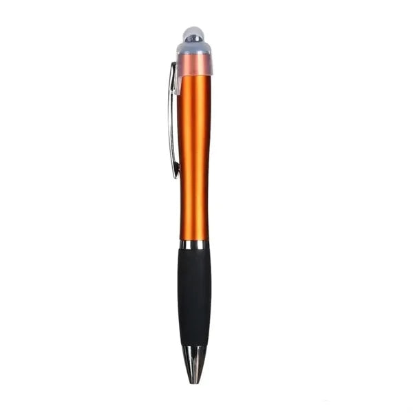 Printed Light-Up Logo Stylus Twist Pen-Laser Engraved