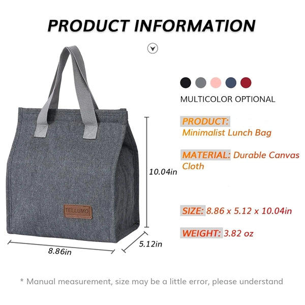Insulated Cooler Lunch Bag