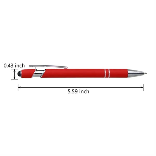 Soft Touch Aluminum Ballpoint Pen
