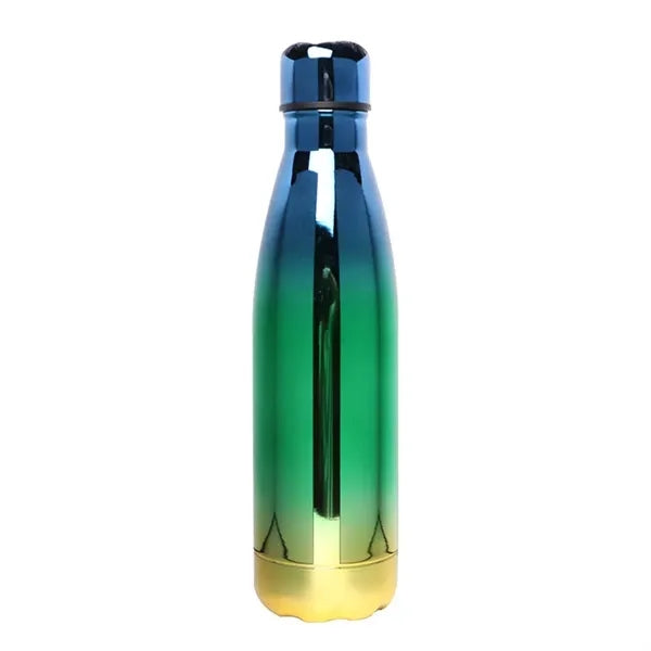 Stainless Steel Colorful Gradient Cola Shape Water Bottle