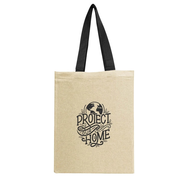 Natural Cotton Canvas Tote Bag