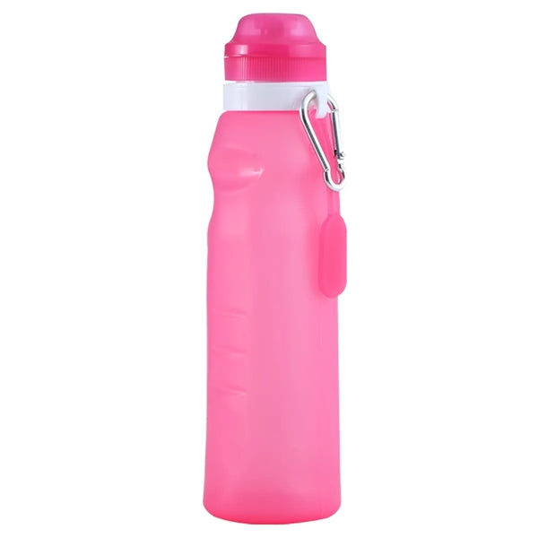 Collapsible Water Bottle 600Ml Food Grade Silicone