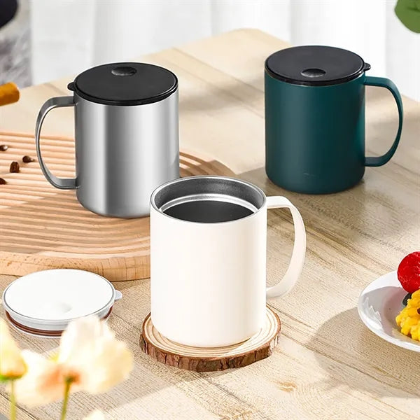Stainless Steel Office Home Coffee Mug Cup Simple Modern