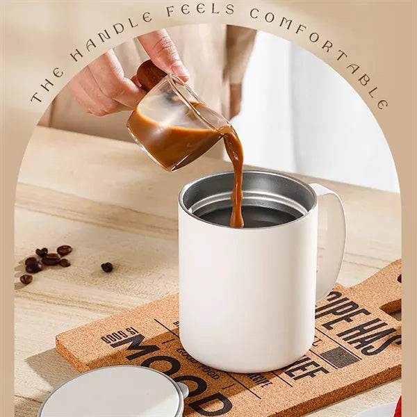 Stainless Steel Office Home Coffee Mug Cup Simple Modern