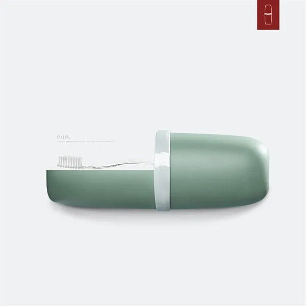 On-the-Go Travel Toothbrush Organizer