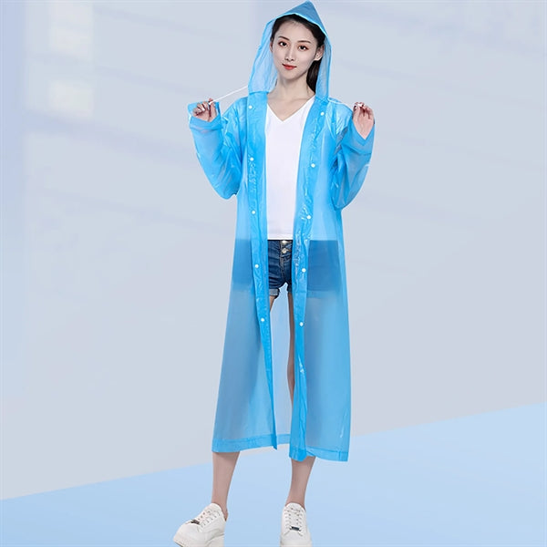 Children's EVA Raincoat with Elastic Cuffs