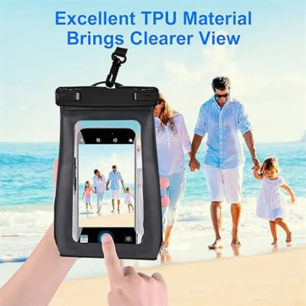 Large Capacity Waterproof Phone Pouch Floating