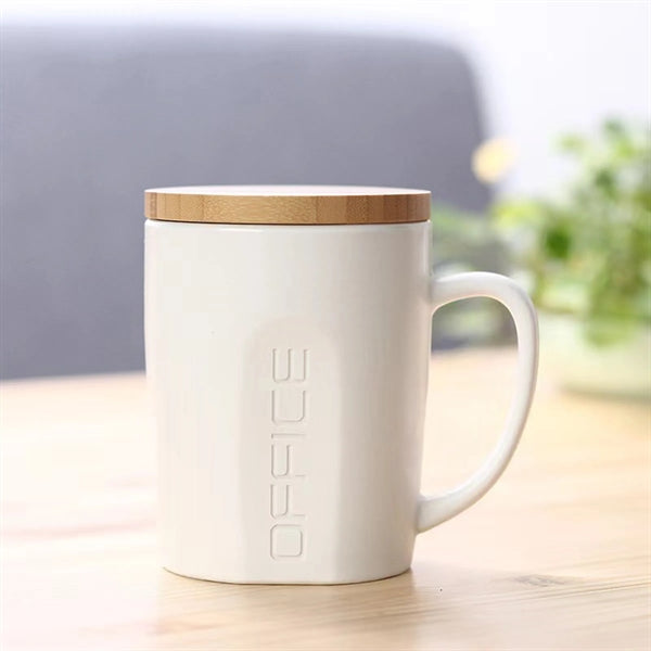 Milk Tea Coffee Ceramic Mug With Handle