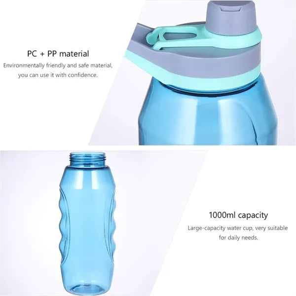 Fitness Sports Water Bottle 1000Ml