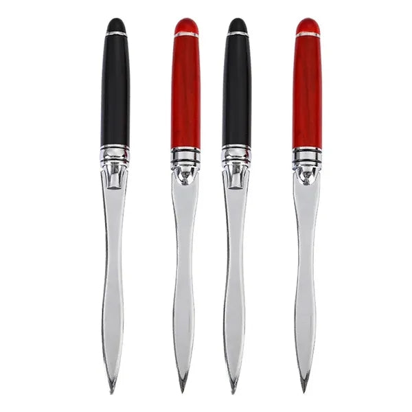Stainless Steel Blade Letter Opener Ergonomic Grip Handle