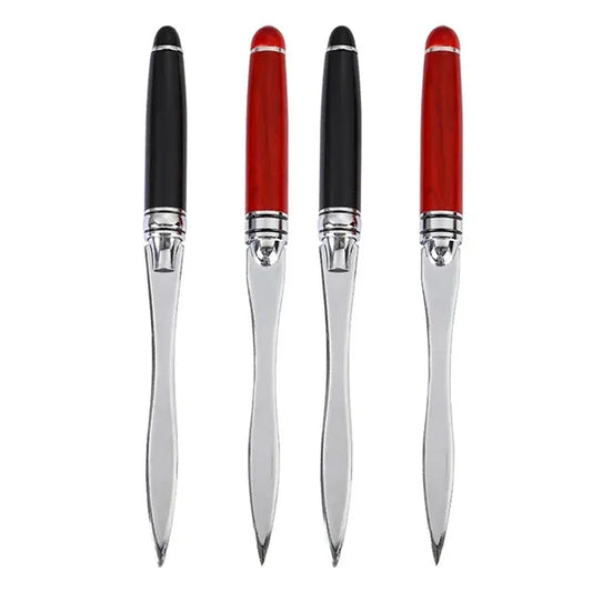 Stainless Steel Blade Letter Opener Ergonomic Grip Handle