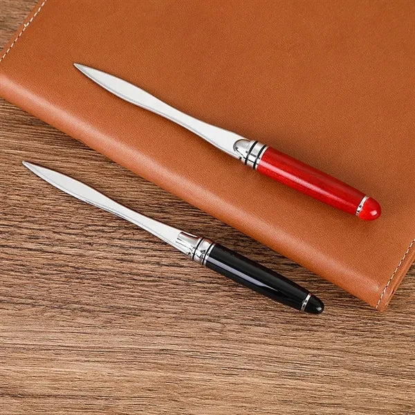 Stainless Steel Blade Letter Opener Ergonomic Grip Handle