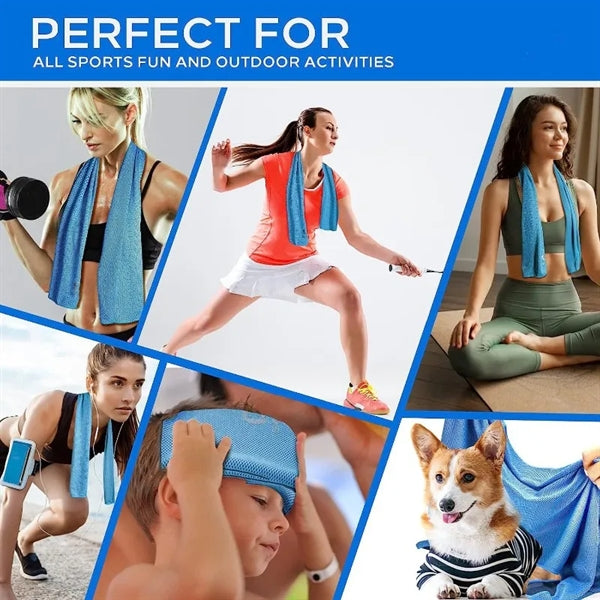 Summer Cooling Wipe Sweat Outdoor Running Quick Dry Towel