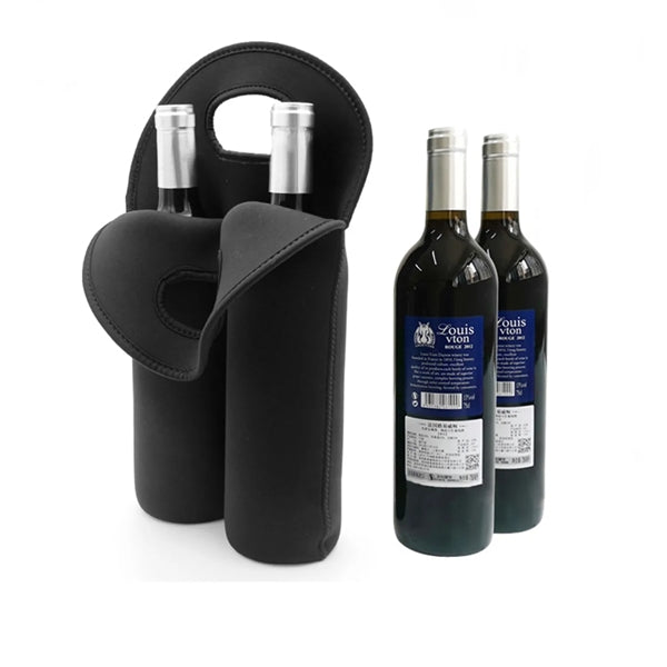 Neoprene 2 Bottles Cooler Wine bottleBag