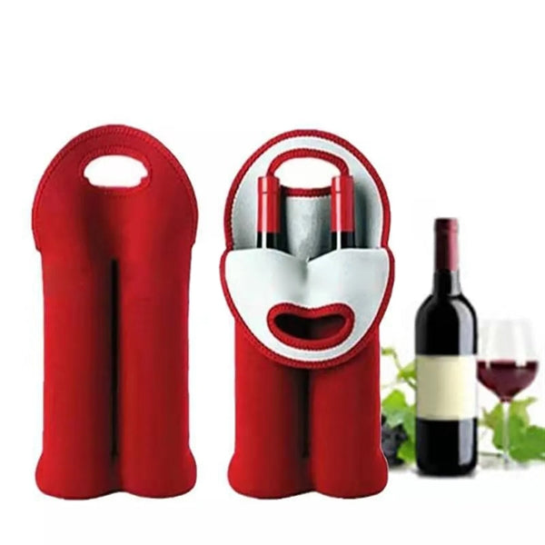 Neoprene 2 Bottles Cooler Wine bottleBag