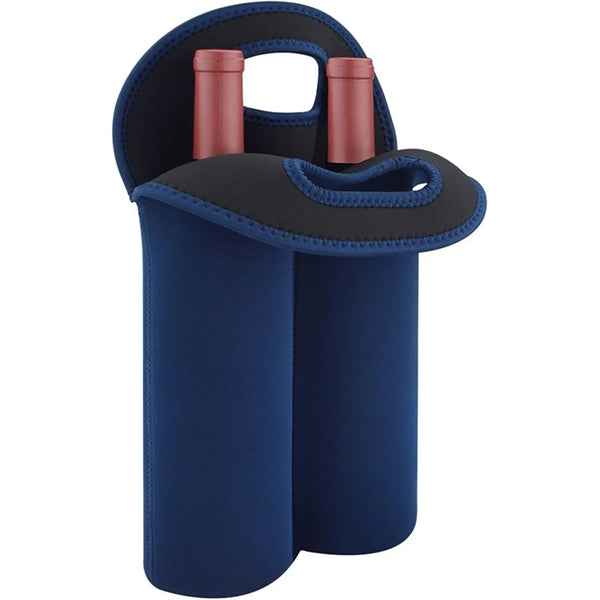 Neoprene 2 Bottles Cooler Wine bottleBag