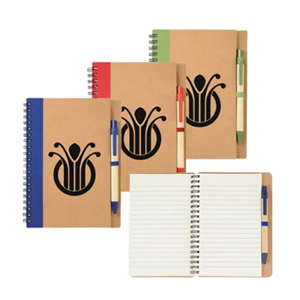 The Eco Spiral Notebook & Pen