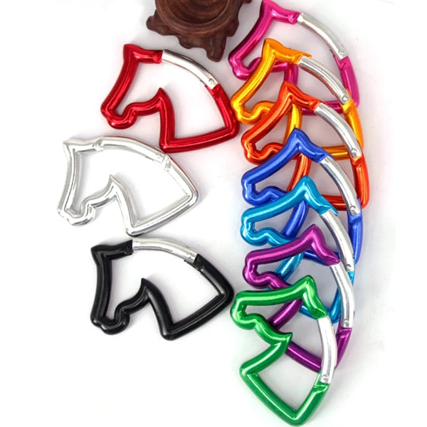 Horse Head Shape Aluminum Carabiner