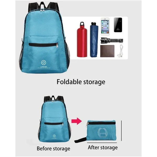 Travel Hiking Daypack Foldable Backpack