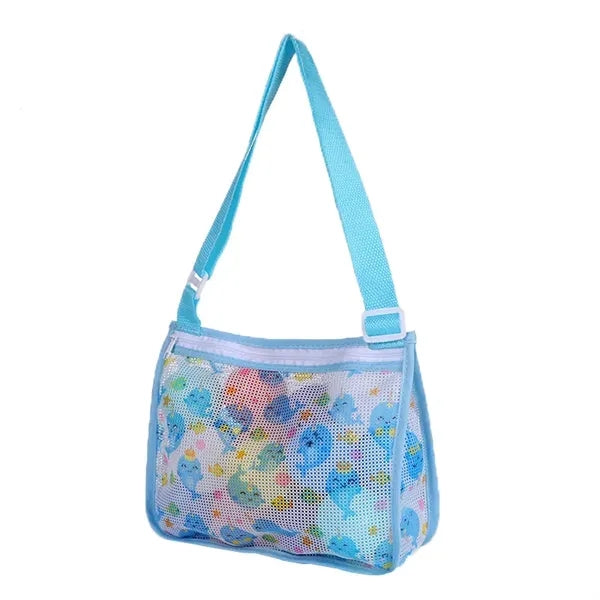 Portable Beach Mesh Bag Single Shoulder Backpack