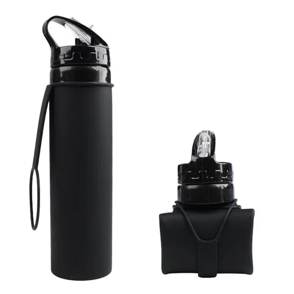 20oz Silicone Collapsible Cup Folding Sports Water Bottle