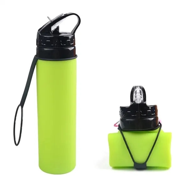 20oz Silicone Collapsible Cup Folding Sports Water Bottle