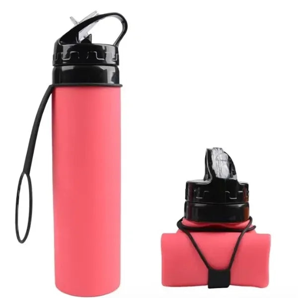 20oz Silicone Collapsible Cup Folding Sports Water Bottle