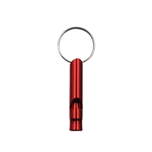 Aluminum Alloy Whistles With Key Chains