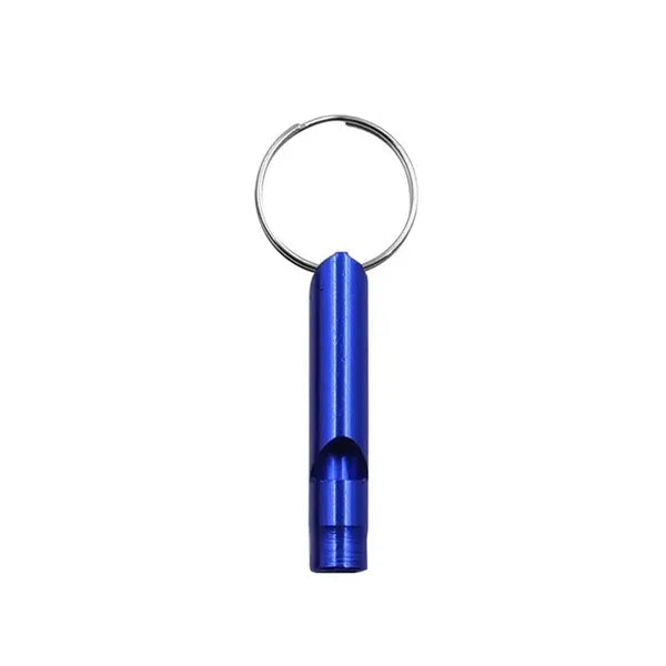 Aluminum Alloy Whistles With Key Chains