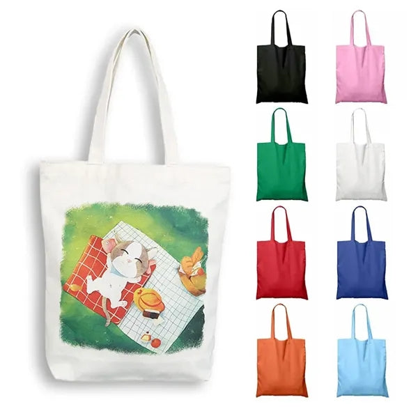 12oz Canvas Cotton Tote Bag