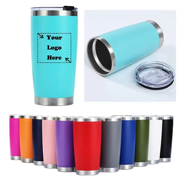 20oz Spray Plastic Car Insulated Tumbler