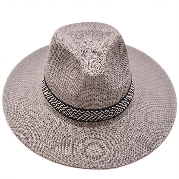 Unisex Sun Visor Straw Hat